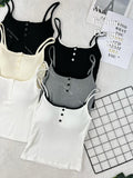 ⚠️【预购】爆款新品🔥 高品质吊带螺纹上衣 RM39.90 Only🌸 （自带胸垫）