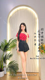 🔥MFD独家爆款🔥 高品质吊带一字肩蝴蝶结时装上衣 RM65 Only🌸（2-O3）