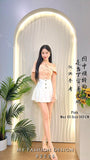 🔥MFD独家爆款🔥 高品质吊带一字肩蝴蝶结时装上衣 RM65 Only🌸（2-O3）