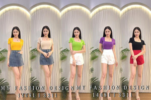 独家爆款🔥高品质百搭短版棉质上衣 RM45 Only🔥（1-B2）