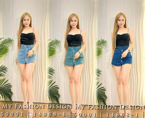 独家爆款🔥高品质高腰牛仔裤裙 RM65 only🌸（1-B3）