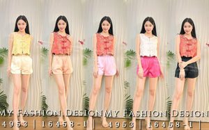 独家爆款🔥高品质高腰缎面休闲短裤 RM59 only🌸（1-A2）