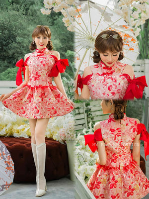 🔥MFD独家爆款🔥 高品质提花款旗袍连体裤裙 RM148 Only🧧（2-N2/3）