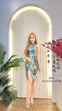 🏮MFD独家爆款🏮高品质提花cut in款旗袍套装 上衣 ➕ 裙子 RM169 Only🔥（2-I4）