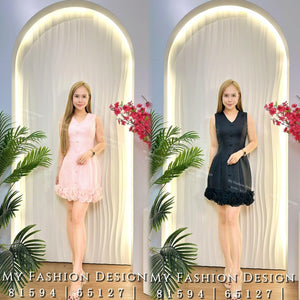 爆款新品🔥 高品质气质花边小香风连体裙 RM109 Only🌸(2-G2)