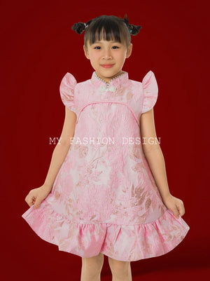 ⚠️预购⚠️🏮MFD独家亲子系列🏮高品质女童中式旗袍连体裙 RM125 Only🔥