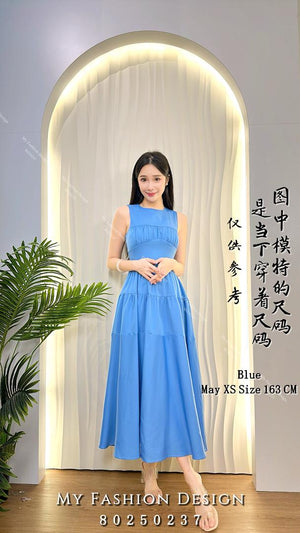 黑卡独家爆款🔥 高品质气质款修身连体长裙 RM69.90 Only🌸 （原价 RM109 ）（2-I4）