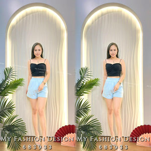 🔥MFD独家爆款🔥 高品质气质休闲高腰短裤 RM29.90（原价RM59）（2-P1）