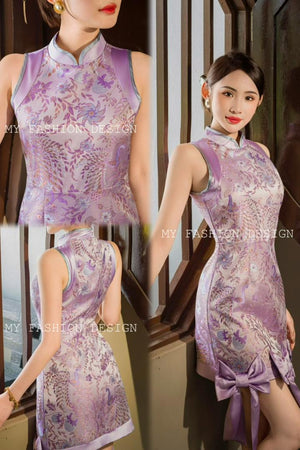 🏮MFD独家爆款🏮高品质提花旗袍连体裤裙 RM169 Only🌸（1-D2）