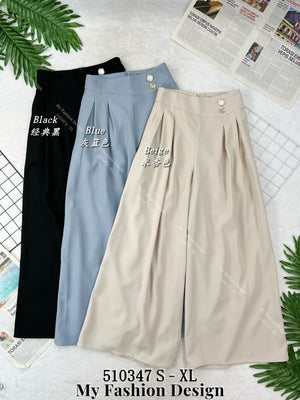 🔥新品抢先上架🔥高品质高腰西装长裤 RM85 Only🌸 (1-J3)