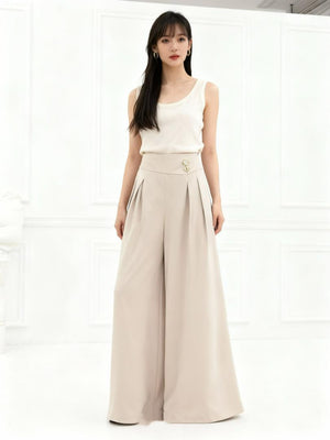 🔥新品抢先上架🔥高品质高腰西装长裤 RM85 Only🌸 (1-J3)