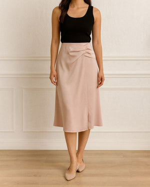 🔥新品抢先上架🔥高品质高腰缎面长裙 RM59 Only🌸 （原价 RM79 ）(1-J3)