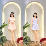 爆款新品🔥 高品质气质锦棉收腰连体裤裙 RM95 Only🌸（2-W3）