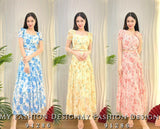 🔥MFD独家爆款🔥高品质气质雪纺花花套装 上衣 ➕ 裙子 RM99 Only🌸（2-O3）