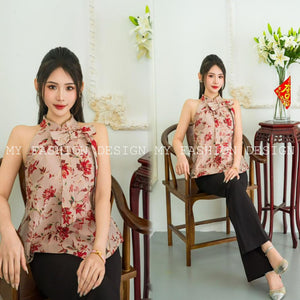 🔥爆款新品🔥高品质提花款cut in 上衣 RM79 Only🌸 （原价 RM79 ）