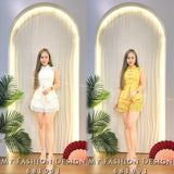 🔥MFD独家爆款🔥高品质钩花旗袍中式套装 上衣 ➕ 短裤 RM129 Only🌸 （原价 RM149 ）（2-K4）