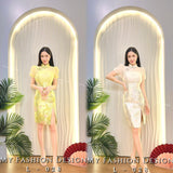 🔥MFD独家爆款🔥高品质提花款旗袍修身连体裙 RM139 Only🌸（2-Q4）