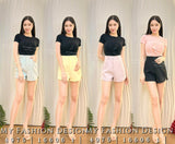 🔥新品抢先上架🔥高品质高腰锦棉短裤 RM59 Only🌸（1-L2）