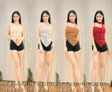 🔥新品抢先上架🔥高品质吊带棉质不规则上衣 RM42 Only🌸（2-W3）