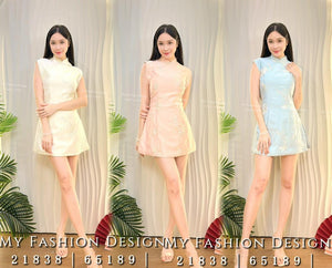 🔥新品抢先上架🔥高品质气质旗袍套装 上衣 ➕ 短裤 RM119 Only🌸（1-Q3）