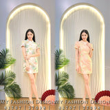 🔥新品抢先上架🔥高品质提花款旗袍连体裙 RM99 Only🌸（1-O3）