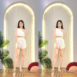 爆款新品🔥高品质气质款套装 上衣 ➕ 短裤 RM99 Only🌸【补现货】