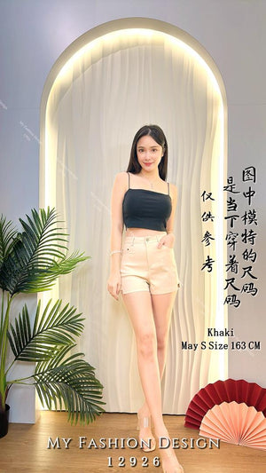 🔥爆款新品🔥高品质高腰锦棉短裤 RM62 Only🌸（1-Q4）