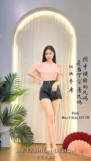 🔥爆款新品🔥高品质气质时装上衣 RM49.90 Only🌸 （原价 RM65 ）