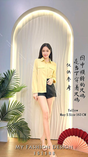 🔥爆款新品🔥高品质气质款长袖衬衫上衣 RM62 Only🌸（1-Q4）