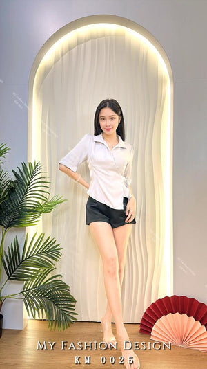 🔥爆款新品🔥高品质时装绑带上衣 RM39.90 Only🌸 （原价 RM65 ）（1-Q4）