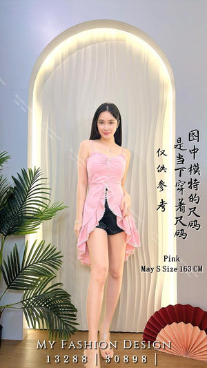 🔥爆款新品🔥高品质吊带款时装上衣 RM49.90 Only🌸 （原价 RM69 ）（1-Q4）