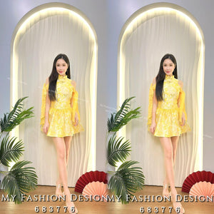 🔥MFD独家爆款🔥 高品质提花款旗袍连体裤裙 RM148 Only🧧（1-G4）