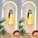 🔥MFD独家爆款🔥 高品质提花款旗袍连体裤裙 RM148 Only🧧（1-G4）