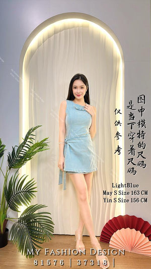 爆款新品🔥 高品质牛仔款连体裙 RM79 Only🌸