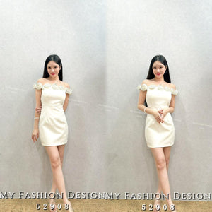 #️⃣🔥爆款新品🔥高品质气质款一字肩连体裤裙 RM149 Only🌸