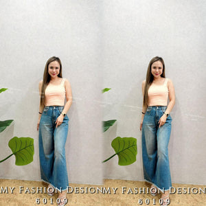 #️⃣🔥爆款新品🔥高品质高腰牛仔直筒长裤 RM79 Only🌸