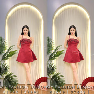 爆款新品🔥高品质立体花连体裤裙 RM99 Only🌸（1-R3）