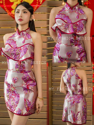 🏮MFD独家爆款🏮高品质cut in款提花新中式套装 上衣 ➕ 裤裙 RM169 Only🔥（1-B1)