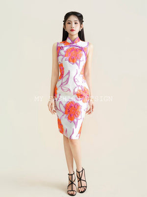 🏮MFD独家爆款🏮高品质新中式古典旗袍连体裙 RM129 only🌸（1-I4）