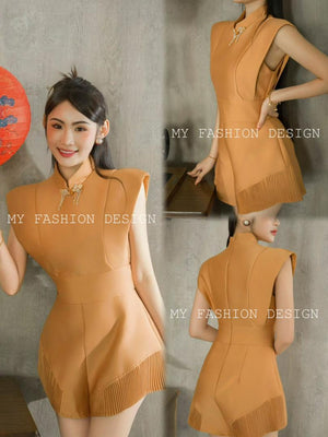 🏮MFD独家爆款🏮高品质新中式旗袍连体裤 RM149 Only🌸 （1-A2）