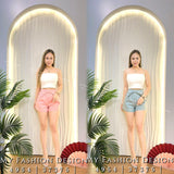 爆款爆款🔥 高品质高腰锦棉蝴蝶结短裤 RM59 Only🌸（1-R4）