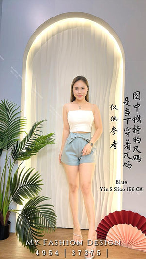 爆款爆款🔥 高品质高腰锦棉蝴蝶结短裤 RM59 Only🌸