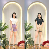 🔥爆款新品🔥高品质高腰罗马短裤 RM65 Only🌸（1-R3）