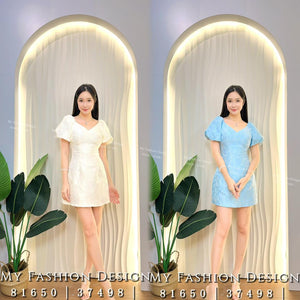 爆款新品🔥 高品质提花款连体裙 RM89 Only🌸（1-J2）