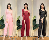 爆款新品🔥高品质蕾丝拼接连体长裤 RM79 Only🌸（1-J2）