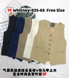 【补现货】🔥爆款新品🔥高品质西装马甲外套 RM65 ONLY