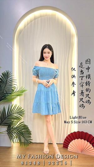 🔥爆款新品🔥高品质弹性牛仔连体裙 RM88 Only🌸 （1-Q4）