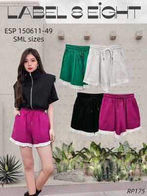 【补现货】150611-2  高腰休闲短裤 RM49 Only🌸