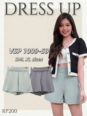 【补现货】🛍️爆款新品🛍️高品质高腰时装短裤 RM10.90 Only🌸（原价 RM59.00）