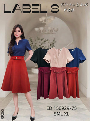 【补现货】🛍️爆款新品🛍️高品质西装OL连体裙  RM25.90 Only🌸（原价 RM75）